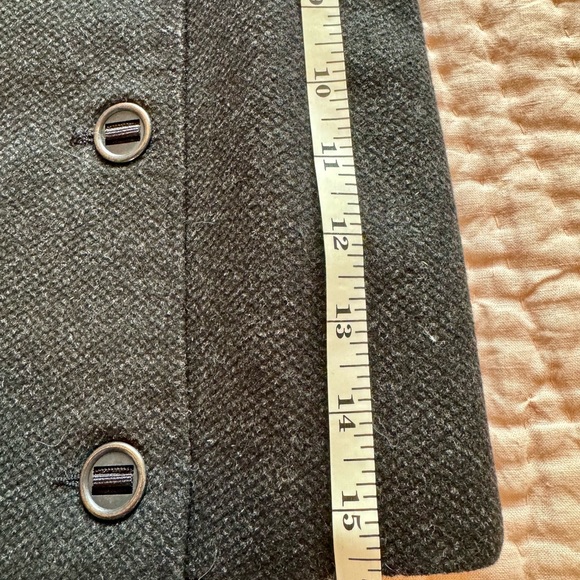 PRANA Mini-Skirt Black Wool Blend Size 8 Excellent Pre-Owned Condition - Picture 8 of 9